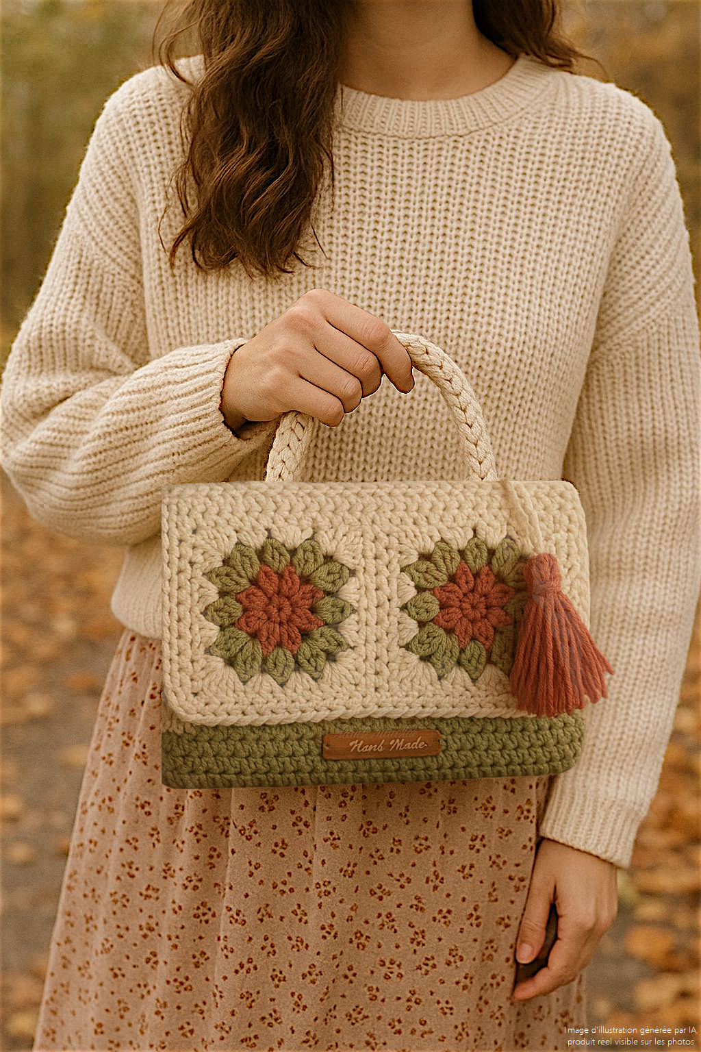 Sac_crochet-boheme_fait-main-Olivia Sac crochet bohème fait main modèle Olivia